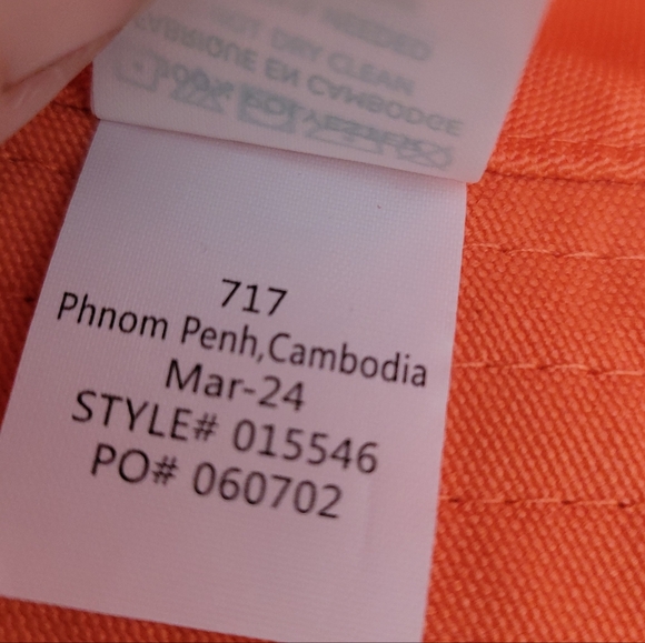 Lilly Pulitzer Reversible Canvas Sun Hat vibrant "Bahamian Rhapsody Print - Picture 6 of 6